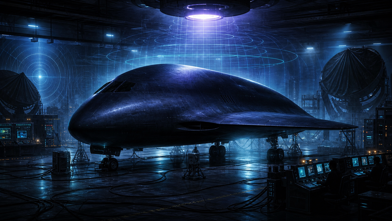 BSAX Tacit Blue Stealth Surveillance Aircraft Program — article illustration